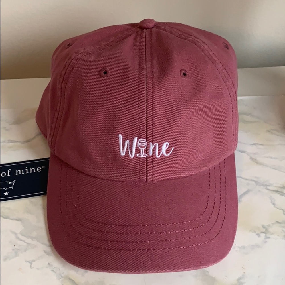 NWT Wine Baseball Cap